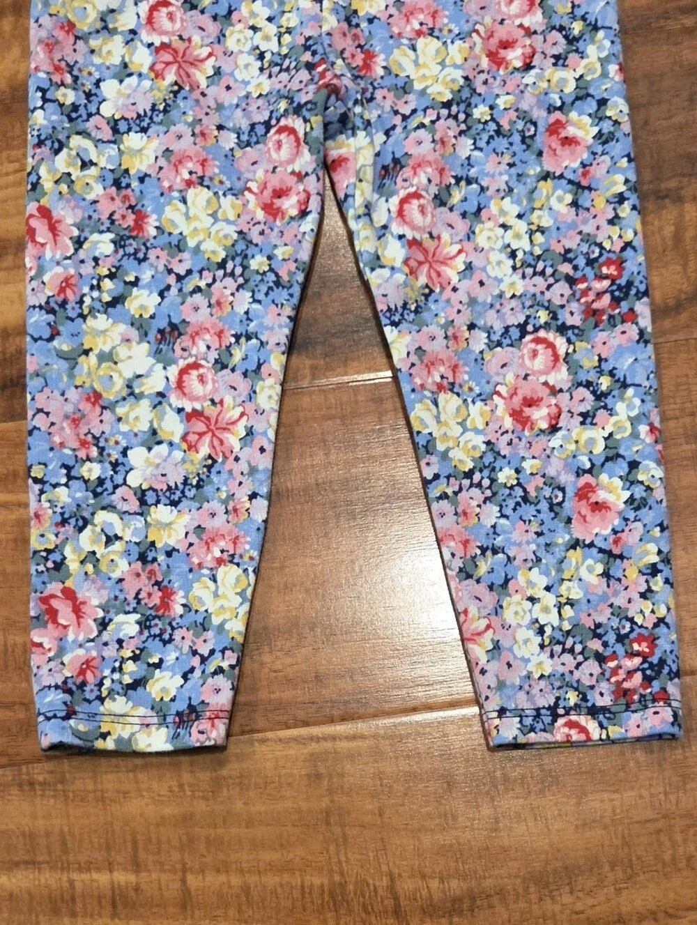 Janie and Jack EUC 18-24 Months Pink Sweater and Floral Ponte Pants